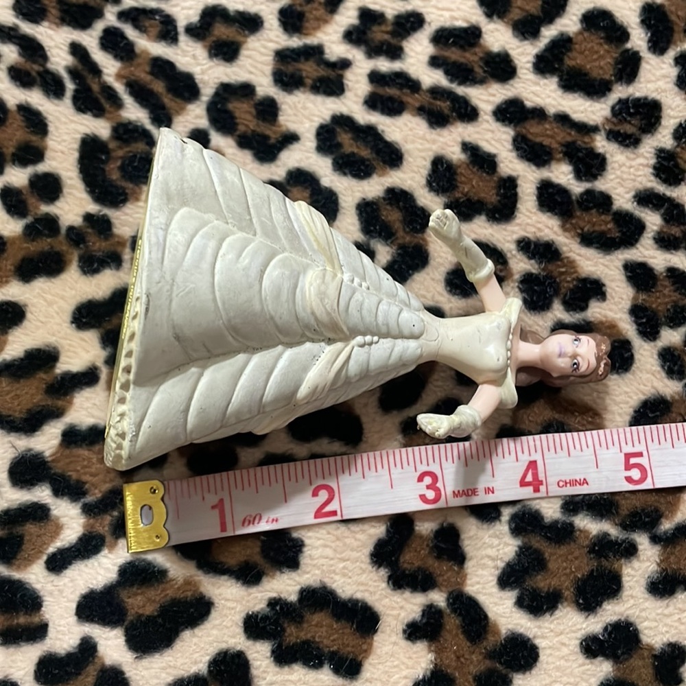 Vintage BEAUTY AND THE Beast 💛Belle Bend Pose Toy 90s Princess Yellow BendEms - Picture 10 of 16
